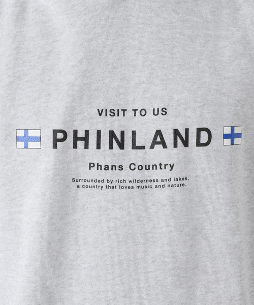 BAMBOO SHOOTS（バンブーシュート）の「【BAMBOO SHOOTS / バンブーシュート】WELCOME TO PHINLAND（パーカー・メンズ・グレー・MEDIUM/LARGE）」の10枚目の写真