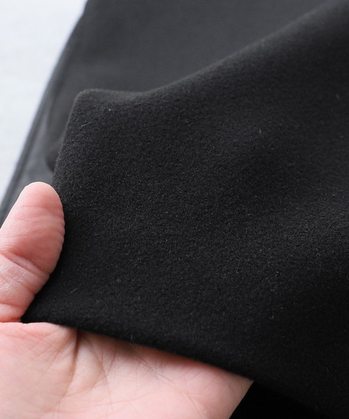 ビッグスタンドカラーロングコート