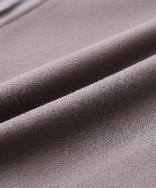 ビッグスタンドカラーロングコート