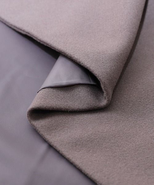 ビッグスタンドカラーロングコート