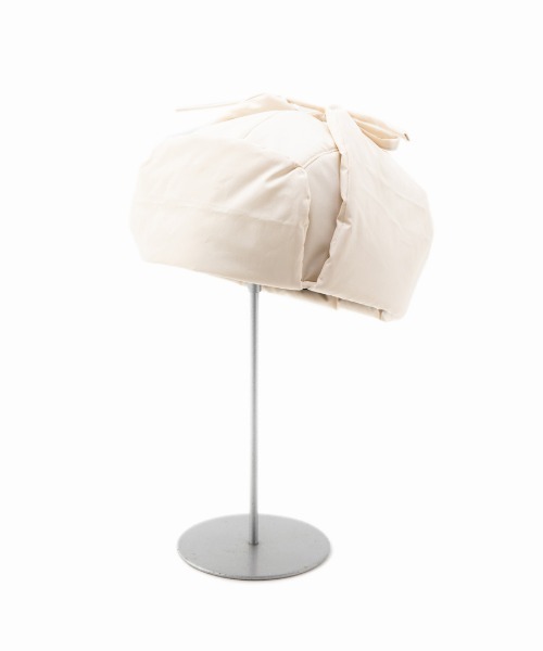 CONTROL FREAK（コントロールフリーク）の「CONTROL FREAK(コントロールフリーク)ダウン風フライトキャップ（キャップ・レディース・グリーン/アイボリー/ブラック・FREE）」の7枚目の写真