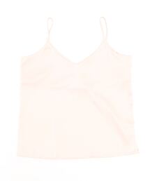 サテンキャミソール