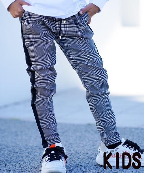 RTEGグレンチェックラインパンツキッズ（その他パンツ）｜adamsJUGGLER