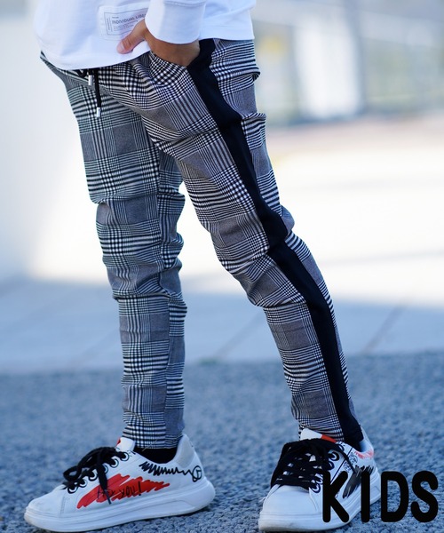 RTEGグレンチェックラインパンツキッズ（その他パンツ）｜adamsJUGGLER