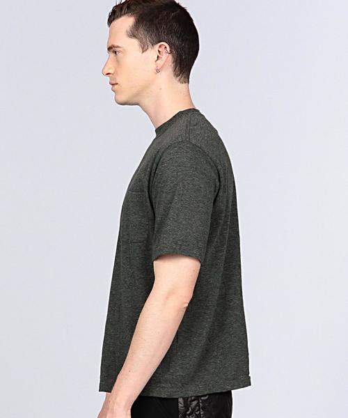 EN ROUTE(アンルート)の「COMOLI(コモリ) S/SL SWEAT(Tシャツ/カットソー・メンズ・ホワイト/グレー・2/3)」の4枚目の写真