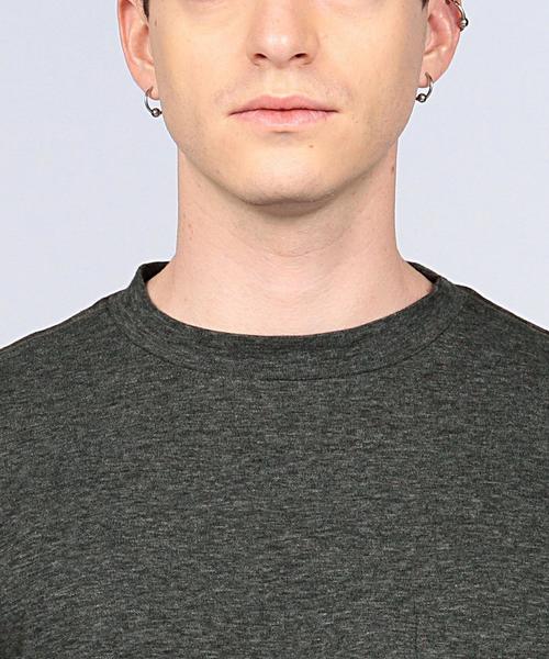 EN ROUTE(アンルート)の「COMOLI(コモリ) S/SL SWEAT(Tシャツ/カットソー・メンズ・ホワイト/グレー・2/3)」の6枚目の写真