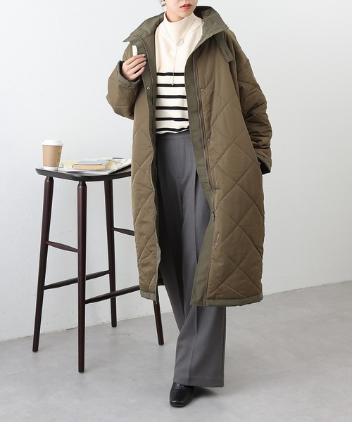 COLONY 2139（コロニートゥーワンスリーナイン）の「WEB限定 / リバーシブルモッズコート（モッズコート・レディース・カーキ・FREE）」の5枚目の写真