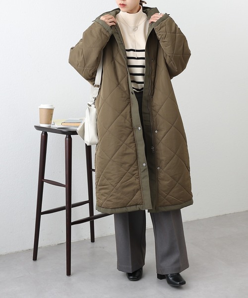 COLONY 2139（コロニートゥーワンスリーナイン）の「WEB限定 / リバーシブルモッズコート（モッズコート・レディース・カーキ・FREE）」の6枚目の写真