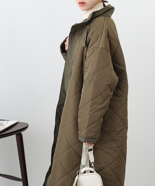 COLONY 2139（コロニートゥーワンスリーナイン）の「WEB限定 / リバーシブルモッズコート（モッズコート・レディース・カーキ・FREE）」の3枚目の写真