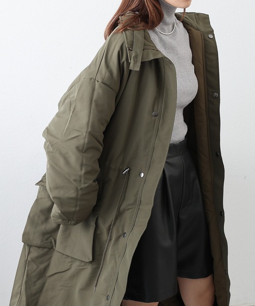 COLONY 2139（コロニートゥーワンスリーナイン）の「WEB限定 / リバーシブルモッズコート（モッズコート・レディース・カーキ・FREE）」の14枚目の写真