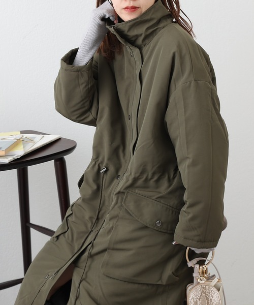 COLONY 2139（コロニートゥーワンスリーナイン）の「WEB限定 / リバーシブルモッズコート（モッズコート・レディース・カーキ・FREE）」の19枚目の写真