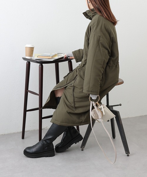 COLONY 2139（コロニートゥーワンスリーナイン）の「WEB限定 / リバーシブルモッズコート（モッズコート・レディース・カーキ・FREE）」の21枚目の写真