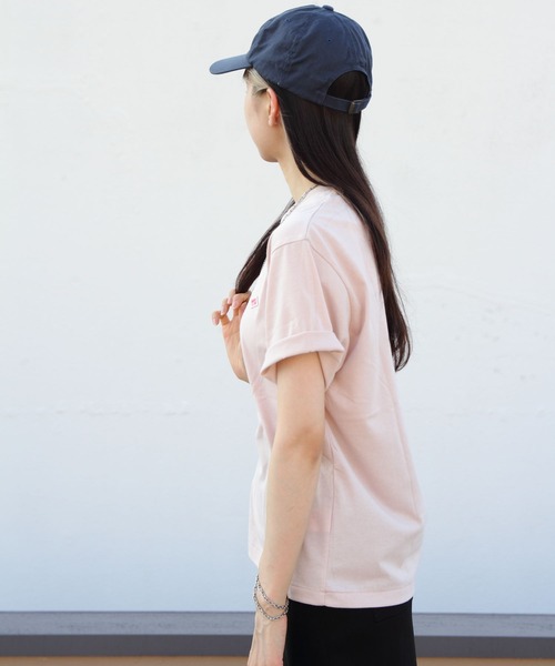DANTON（ダントン）の「DANTON/ダントン　インナーTEEシャツ　T/C INNER TEE DT-C0195 CVT（Tシャツ/カットソー・レディース・ブラック/ホワイト/レッド/ピンクベージュ/ネイビー/グレー/ミント/ピンク/グレイッシュベージュ/ダークベージュ・M/S）」の11枚目の写真