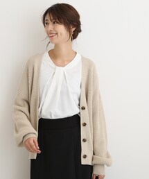 SHOO・LA・RUE | 畦編みVネックカーディガン(カーディガン/ボレロ)