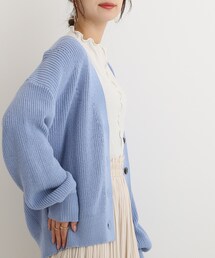 SHOO・LA・RUE | 季節の変わり目に活躍！【洗える】畦編みVネックカーディガン(カーディガン/ボレロ)