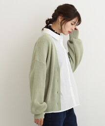 SHOO・LA・RUE | 季節の変わり目に活躍！【洗える】畦編みVネックカーディガン(カーディガン/ボレロ)