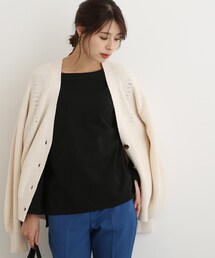 SHOO・LA・RUE | 季節の変わり目に活躍！【洗える】畦編みVネックカーディガン(カーディガン/ボレロ)