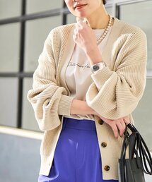 SHOO・LA・RUE | 季節の変わり目に活躍！【洗える】畦編みVネックカーディガン(カーディガン/ボレロ)