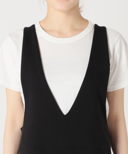 Spick & Span スピックアンドスパン ニットサロペット Spick & Span（スピックアンドスパン）の「ニットサロペット