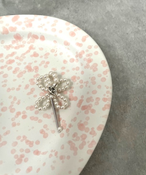 OKIRAKU（オキラク）の「☆ 【by daisy】パールフラワーピアス　RA22-1051（ピアス（両耳用）・レディース・シルバー/ゴールド・FREE）」の7枚目の写真