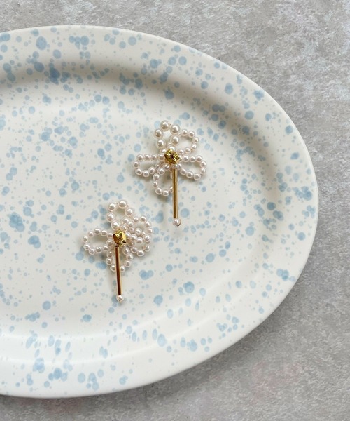 OKIRAKU（オキラク）の「☆ 【by daisy】パールフラワーピアス　RA22-1051（ピアス（両耳用）・レディース・シルバー/ゴールド・FREE）」の11枚目の写真