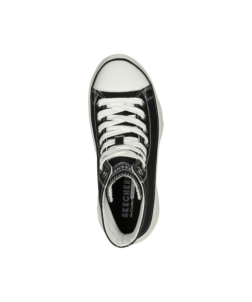 SKECHERS(スケッチャーズ)の「SKECHERS FUNKY STREET-GROOVE WAY / スケッチャーズ ファンキー ストリート グルーヴ ウェイ(スニーカー・レディース・ホワイト/ブラック・22.5cm/23cm/23.5cm/24cm/24.5cm/25cm)」の7枚目の写真