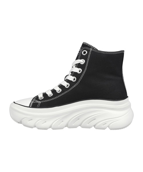 SKECHERS(スケッチャーズ)の「SKECHERS FUNKY STREET-GROOVE WAY / スケッチャーズ ファンキー ストリート グルーヴ ウェイ(スニーカー・レディース・ホワイト/ブラック・22.5cm/23cm/23.5cm/24cm/24.5cm/25cm)」の9枚目の写真