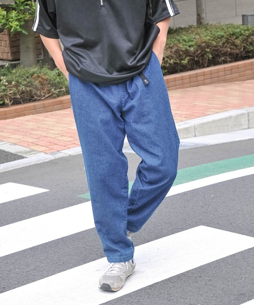 ZIP FIVE（ジップファイブ）の「【ZIP FIVE】【ZIP FIVE OUTDOOR】 ワイド テーパード アクティブ ストレッチ クライミングパンツ / イージーパンツ（チノパンツ・メンズ・ベージュ/カーキ/ブラック/ブルー/オフホワイト/キャメル/グリーン/ブルー系/ネイビー/ライトブルー・MEDIUM/LARGE/X-LARGE）」の9枚目の写真