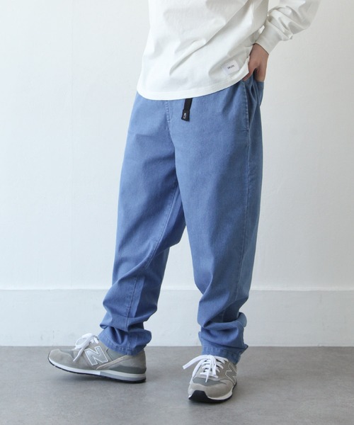 ZIP FIVE（ジップファイブ）の「【ZIP FIVE】【ZIP FIVE OUTDOOR】 ワイド テーパード アクティブ ストレッチ クライミングパンツ / イージーパンツ（チノパンツ・メンズ・ベージュ/カーキ/ブラック/ブルー/オフホワイト/キャメル/グリーン/ブルー系/ネイビー/ライトブルー・MEDIUM/LARGE/X-LARGE）」の11枚目の写真