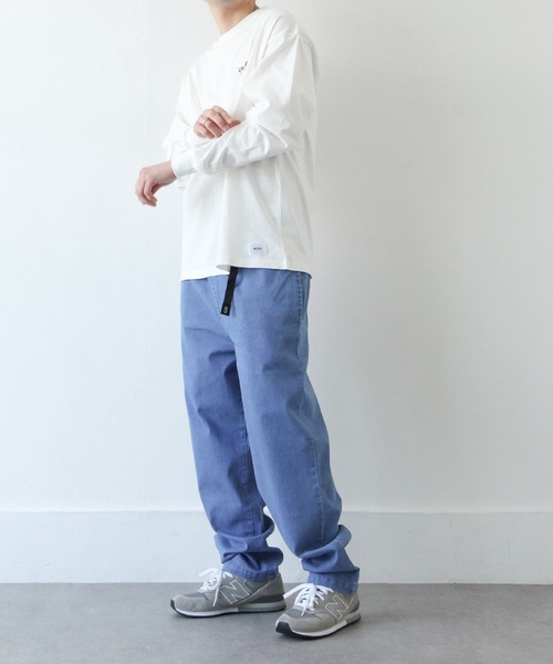 ZIP FIVE（ジップファイブ）の「【ZIP FIVE】【ZIP FIVE OUTDOOR】 ワイド テーパード アクティブ ストレッチ クライミングパンツ / イージーパンツ（チノパンツ・メンズ・ベージュ/カーキ/ブラック/ブルー/オフホワイト/キャメル/グリーン/ブルー系/ネイビー/ライトブルー・MEDIUM/LARGE/X-LARGE）」の14枚目の写真