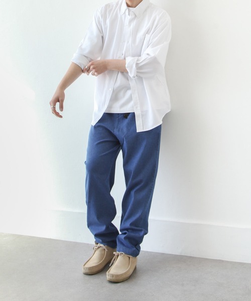 ZIP FIVE（ジップファイブ）の「【ZIP FIVE】【ZIP FIVE OUTDOOR】 ワイド テーパード アクティブ ストレッチ クライミングパンツ / イージーパンツ（チノパンツ・メンズ・ベージュ/カーキ/ブラック/ブルー/オフホワイト/キャメル/グリーン/ブルー系/ネイビー/ライトブルー・MEDIUM/LARGE/X-LARGE）」の22枚目の写真