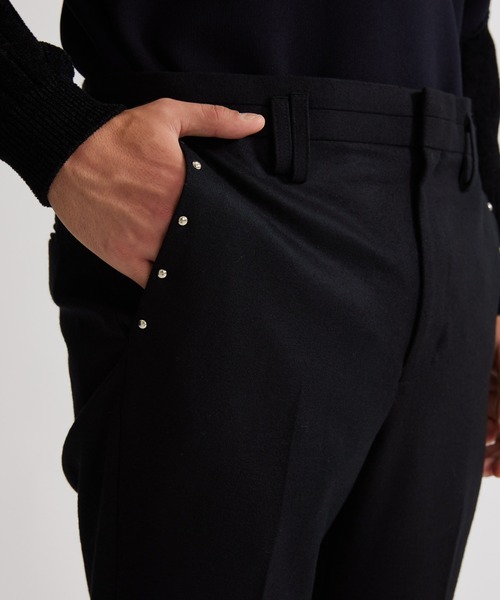 UNITED TOKYO（ユナイテッドトウキョウ）の「ニースクエアスタッズパンツ（その他パンツ・メンズ・ブラック・1/2）」の10枚目の写真