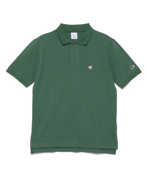 Champion（チャンピオン）の「【Champion】C3-X355 SHORT SLEEVE POLO SHIRT/ポロシャツ/チャンピオン（ポロシャツ・メンズ・ホワイト/モスグリーン/ネイビー/ブラック/グレー・M/L/XL）」の14枚目の写真
