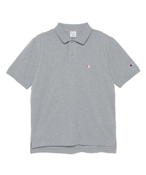 Champion（チャンピオン）の「【Champion】C3-X355 SHORT SLEEVE POLO SHIRT/ポロシャツ/チャンピオン（ポロシャツ・メンズ・ホワイト/モスグリーン/ネイビー/ブラック/グレー・M/L/XL）」の11枚目の写真