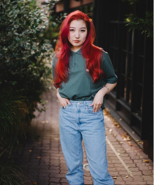 Champion（チャンピオン）の「【Champion】C3-X355 SHORT SLEEVE POLO SHIRT/ポロシャツ/チャンピオン（ポロシャツ・メンズ・ホワイト/モスグリーン/ネイビー/ブラック/グレー・M/L/XL）」の21枚目の写真