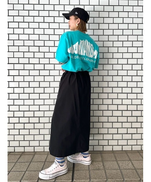 CAMP7（キャンプセブン）の「【CAMP7】クライミングベイカースカート（スカート・レディース・ベージュ/ブラック・M/L）」の4枚目の写真