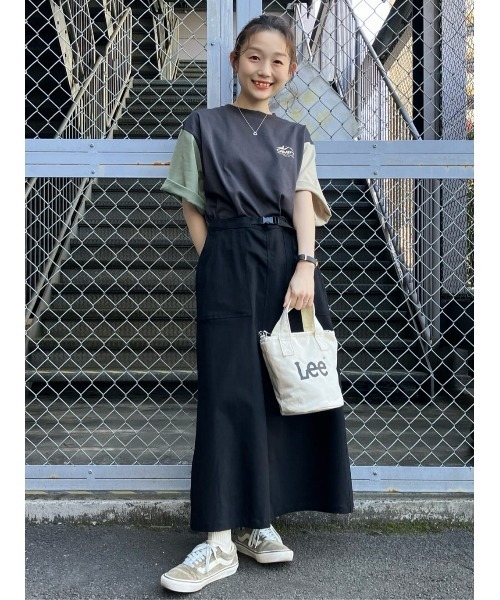 CAMP7（キャンプセブン）の「【CAMP7】クライミングベイカースカート（スカート・レディース・ベージュ/ブラック・M/L）」の5枚目の写真