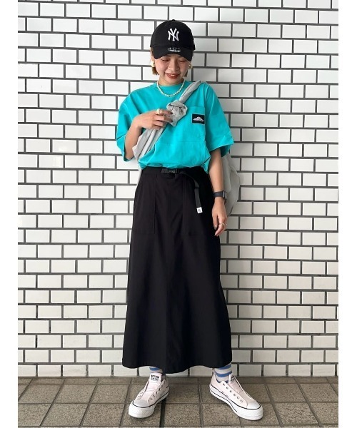 CAMP7（キャンプセブン）の「【CAMP7】クライミングベイカースカート（スカート・レディース・ベージュ/ブラック・M/L）」の3枚目の写真