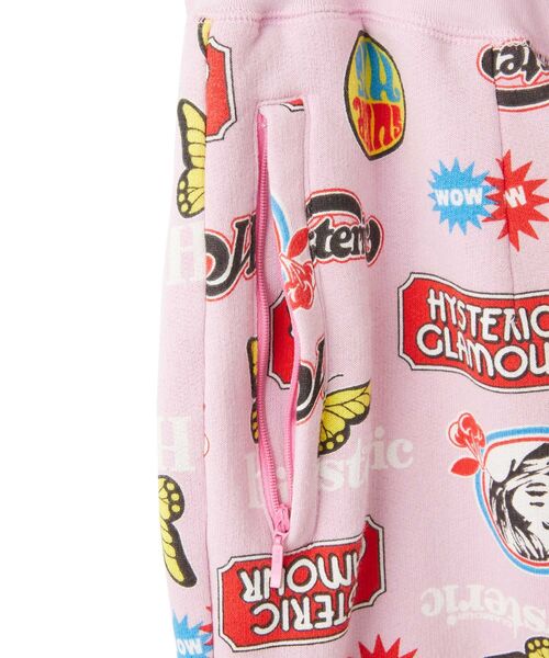 HYSTERIC GLAMOUR（ヒステリックグラマー）の「CHERRY SERVICE柄 スウェットパンツ（スウェットパンツ・レディース・ブラック系その他/グリーン系その他/ピンク系その他・FREE）」の8枚目の写真