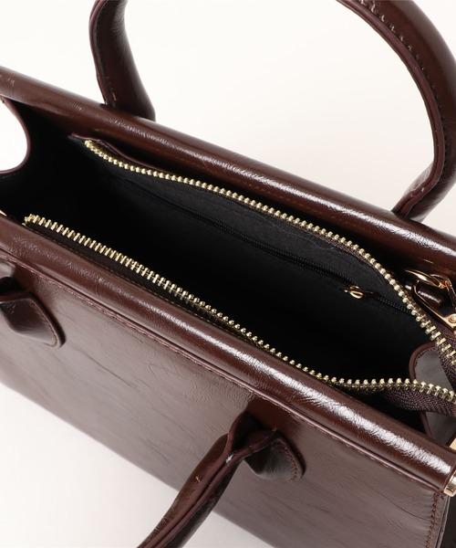 apres jour clair(アプレジュールクレア)の「【apres jour clair×ARIAZ】2WAYスクエアバッグ(ハンドバッグ・レディース・ダークブラウン・FREE)」の3枚目の写真