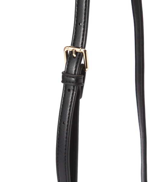 EDIT COLOGNE（エディットコロン）の「ツイードショルダーバッグ（ショルダーバッグ・レディース・ホワイト/ブラック・ﾌﾘ-）」の3枚目の写真