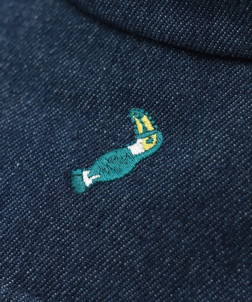 チチカカ(チチカカ)の「スキップ刺繍アドベンチャーハット(ハット・レディース・インディゴブルー/ブラック・FREE)」の13枚目の写真