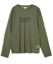 X-girl | SHEER L/S TOP(Tシャツ/カットソー)