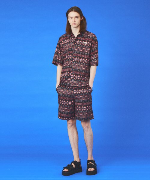 WILDERNESS EXPERIENCE（ウィルダネスエクスペリエンス）の「WILDERNESS EXPERIENCE / ウィルダネスエクスペリエンス  / Peacock pattern open collar shirt // オープンカラーシャツ　/ セットアップ（シャツ/ブラウス・メンズ・ブラック系その他/ブラウン系その他・M/L/XL）」の22枚目の写真
