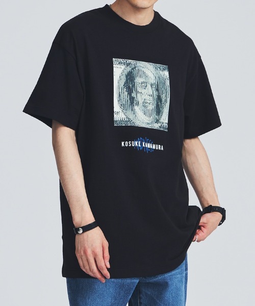 MADNESSの「MADNESS TOKYO×KOSUKE KAWAMURA Money(Tシャツ/カットソー・メンズ・ホワイト/ブラック・S)」の2枚目の写真