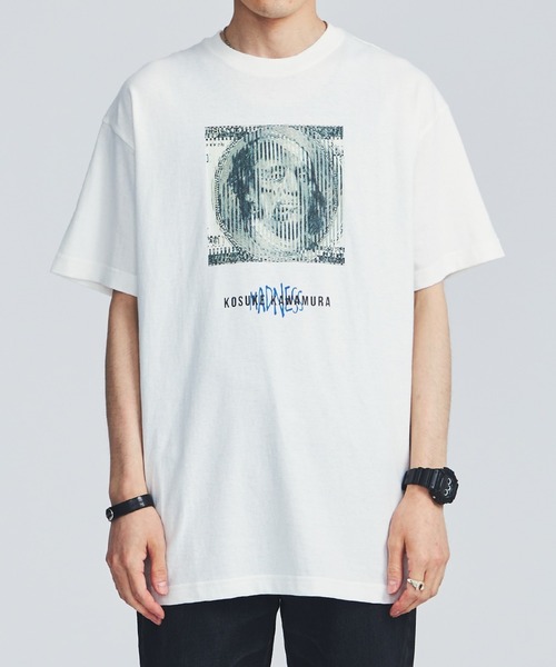MADNESSの「MADNESS TOKYO×KOSUKE KAWAMURA Money(Tシャツ/カットソー・メンズ・ホワイト/ブラック・S)」の10枚目の写真