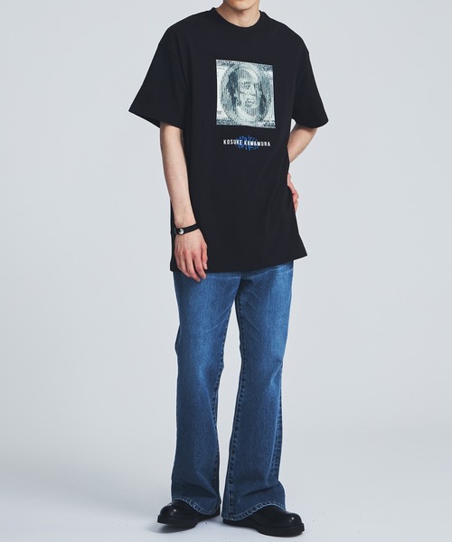 MADNESSの「MADNESS TOKYO×KOSUKE KAWAMURA Money(Tシャツ/カットソー・メンズ・ホワイト/ブラック・S)」の5枚目の写真