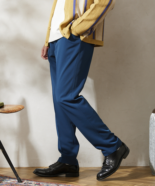 TOWNCRAFT（タウンクラフト）の「【TOWN CRAFT / タウンクラフト】別注  イージードレスパンツ（スラックス・メンズ・ブラック/ブルー・MEDIUM/LARGE）」の14枚目の写真