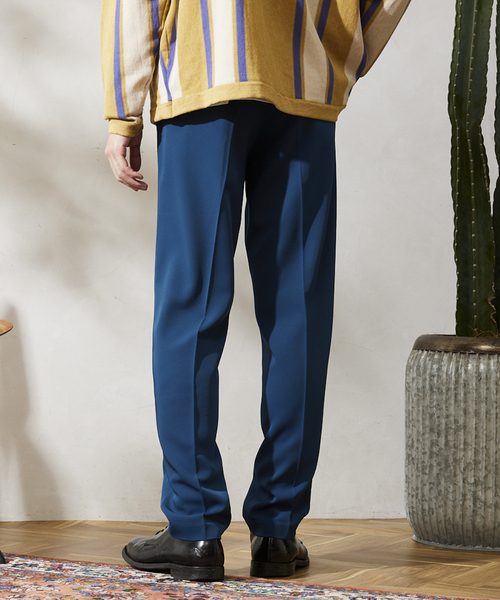 TOWNCRAFT（タウンクラフト）の「【TOWN CRAFT / タウンクラフト】別注  イージードレスパンツ（スラックス・メンズ・ブラック/ブルー・MEDIUM/LARGE）」の15枚目の写真