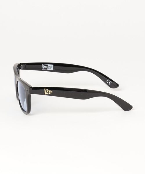 NEW ERA(ニューエラ)の「NEW ERA/ニューエラ サングラス ウェリントン シャイニーブラックフレーム ライトブルーレンズ 13517745(サングラス・メンズ・ブラック×ブルー・FREE)」の8枚目の写真